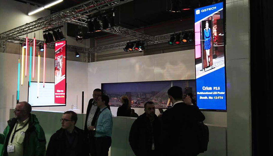 Affiche LED de l'exposition Pays-Bas ISE 2017