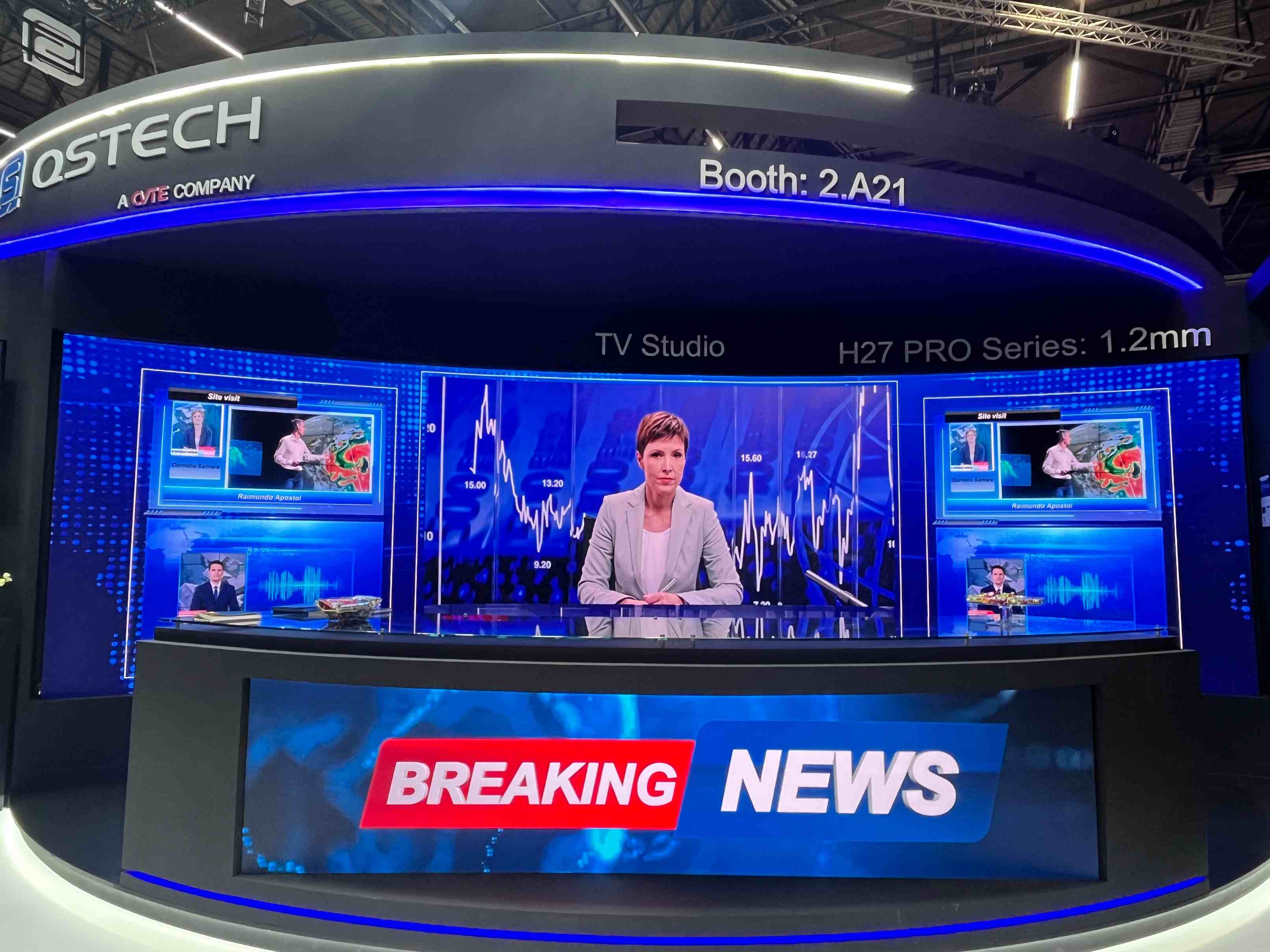 Global High-Performance Broadcasting Solutions: QSTECH's TV Studio LED Screen H27Pro Series